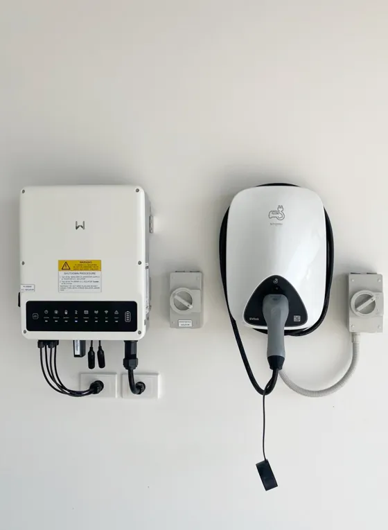 EV charger installed by DJM Electrical